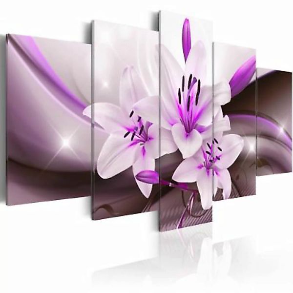 artgeist Wandbild Violet Desert Lily weiß-kombi Gr. 200 x 100 günstig online kaufen