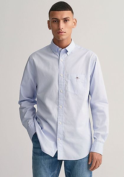 Gant Langarmhemd Regular Fit Popeline Hemd günstig online kaufen