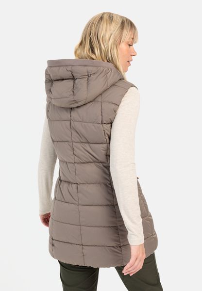 camel active Longweste mit Kapuze ärmellos günstig online kaufen