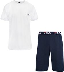 Fila Schlafanzug "MAN JERSEY PYJAMAS" 2 tlg., Hose mit elastischem Logobund günstig online kaufen