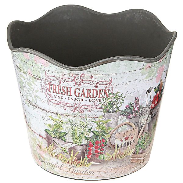 Viana Blumentopf Kräutertopf Blumentopf Plastik Vintage günstig online kaufen
