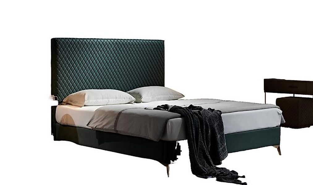 Xlmoebel Bett Neues Luxus-Doppelbett mit Polsterdesign für das Schlafzimmer günstig online kaufen