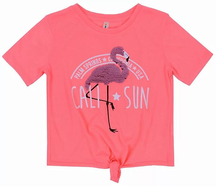 Sarcia.eu Kurzarmbluse Neonfarbenes T-Shirt mit Flamingo 4-5 Jahre günstig online kaufen