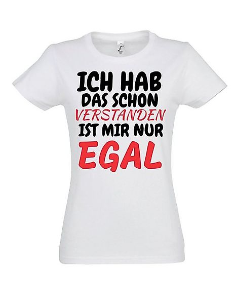 Youth Designz Print-Shirt Verstanden Egal Damen T-Shirt mit lustigen Spruch günstig online kaufen