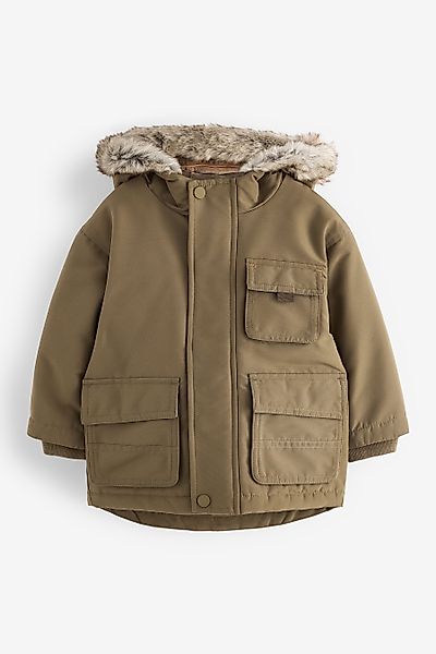 Next Parka Parka mit Kunstfellkapuze (1-St) günstig online kaufen