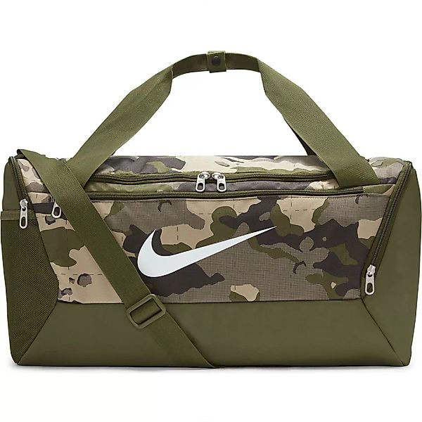 Nike Brasilia Camo Duffel Tasche One Size Khaki / Rough Green / White günstig online kaufen