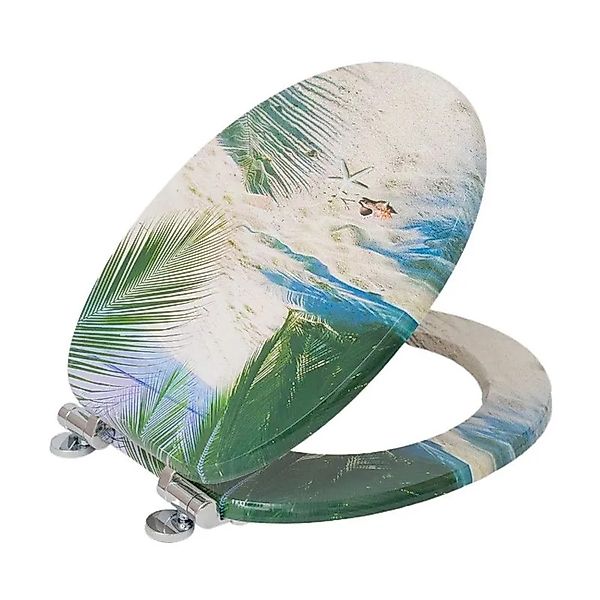 SINOBATH WC Sitz Mit Absenkautomatik MDF Holzkern H120 günstig online kaufen