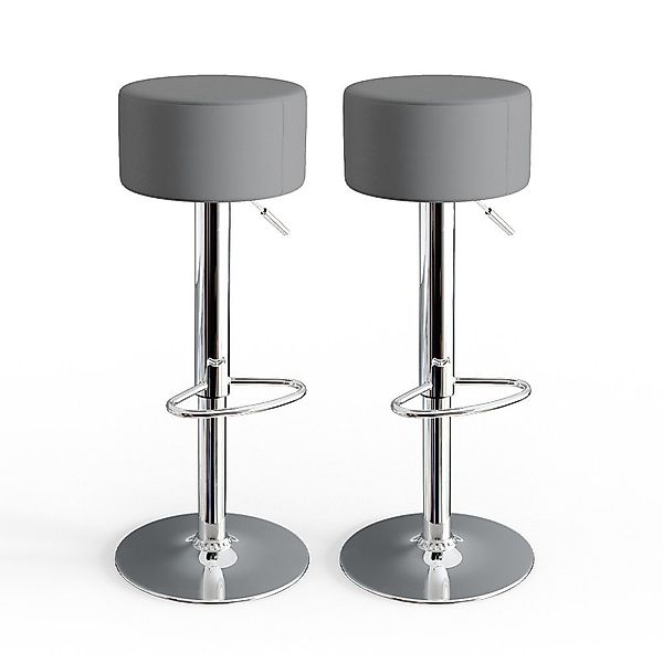 Vicco Barhocker, Grau, 38.5 x 92 günstig online kaufen
