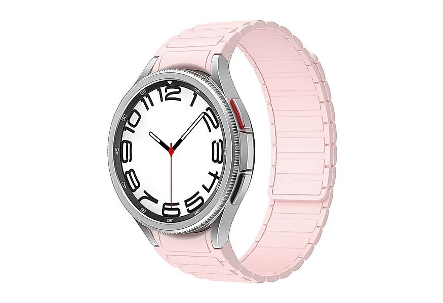 Wigento Smartwatch-Armband Für Samsung Galaxy Watch FE 6 5 4 Magnetisches S günstig online kaufen