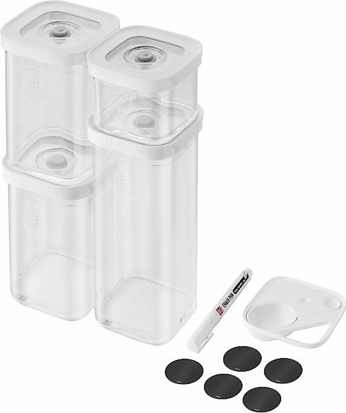 Zwilling Vakuumbehälter "CUBE" Set, 6 Stk. tlg. modulare, stapelbare Aufbew günstig online kaufen