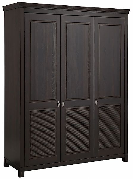 OTTO home Kleiderschrank "Rauna, mit Lamellen und Kassetten, klassischer La günstig online kaufen