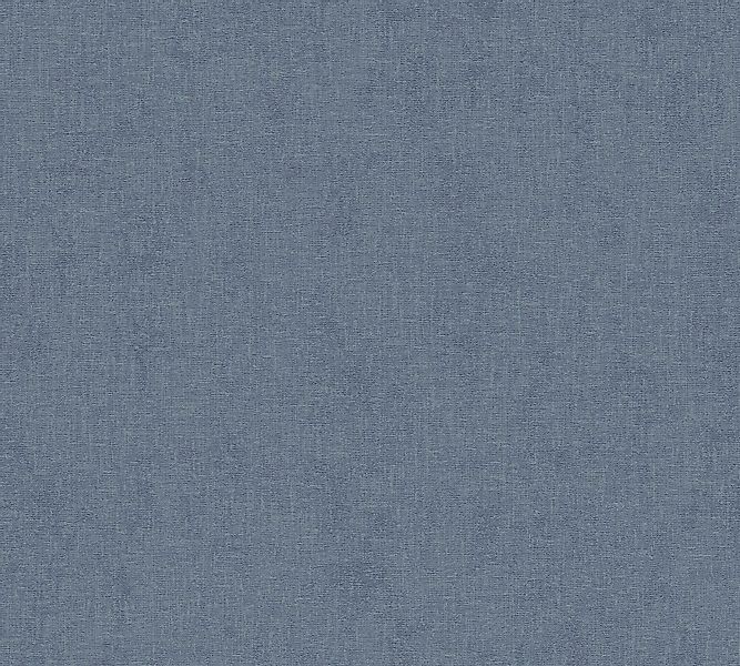 AS-Creation Vliestapete New Walls Matt Leicht Strukturiert Blau FSC® günstig online kaufen