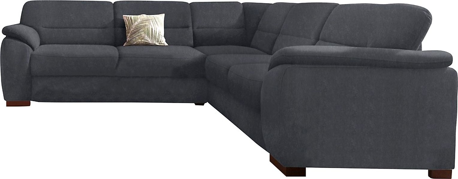sit&more Ecksofa "Montego L-Form, B: 256cm" wahlweise mit Bettfunktion und günstig online kaufen