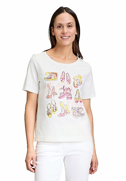 Betty Barclay Kurzarmshirt "Betty Barclay Basic Shirt mit Placement", (1 tl günstig online kaufen