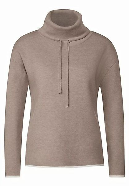 STREET ONE Sweatshirt LTD QR sweater w. straps at co günstig online kaufen
