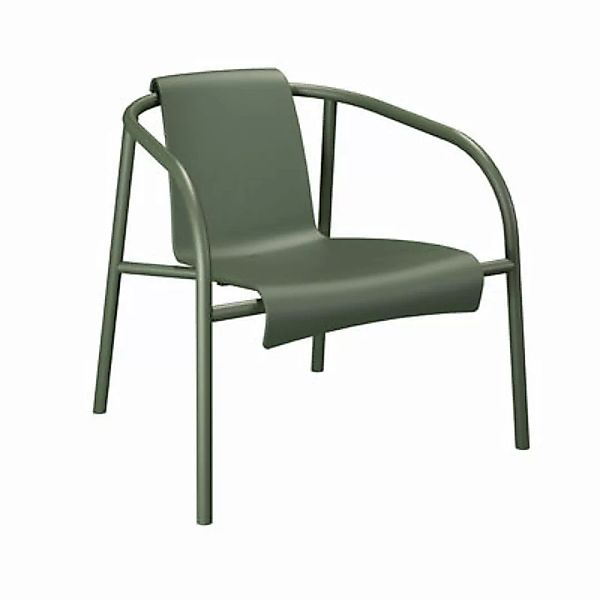 Lounge Sessel Nami plastikmaterial grün / Recycling-Kunststoff - Houe - Grü günstig online kaufen