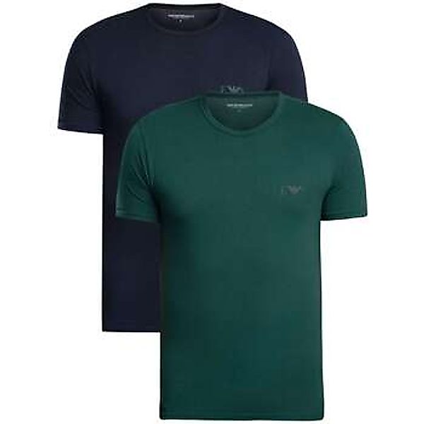 Emporio Armani  T-Shirt 2er-Pack figurbetonte Lounge-T-Shirts mit Rundhalsa günstig online kaufen