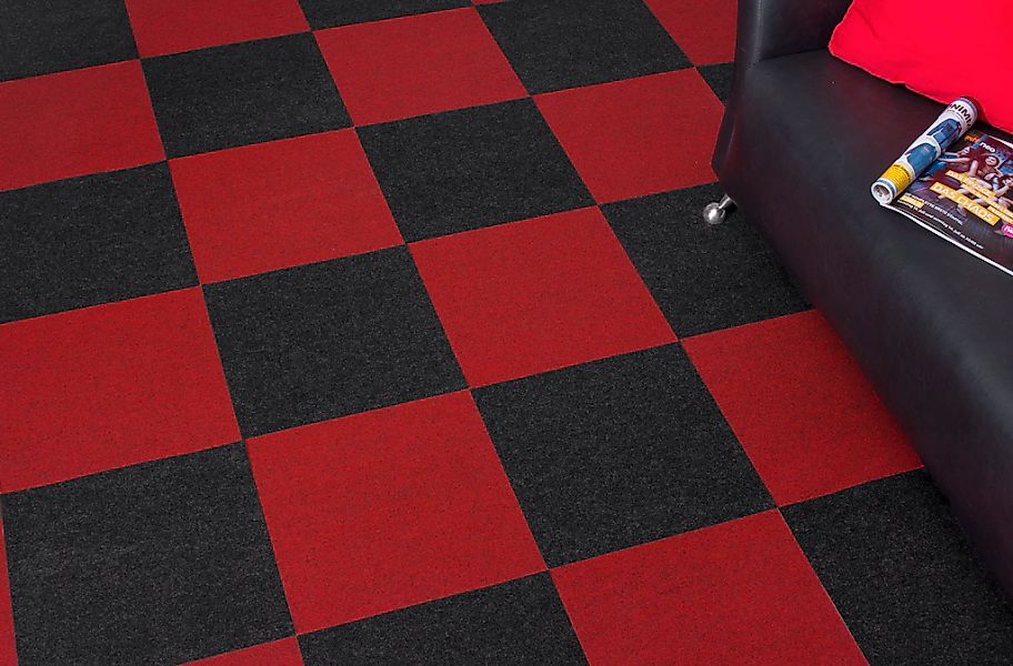 Andiamo Teppichfliese Abbo, selbstklebend, Gesamthöhe 4 mm, quadratisch, Bo günstig online kaufen