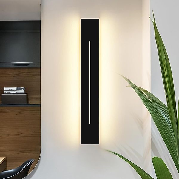 Nettlife Wandleuchte innen 30CM Schwarz 8W günstig online kaufen