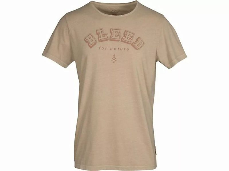 bleed clothing T-Shirt bleed Bio-Herren-T-Shirt 'Natural Dye' mit Rundhal günstig online kaufen