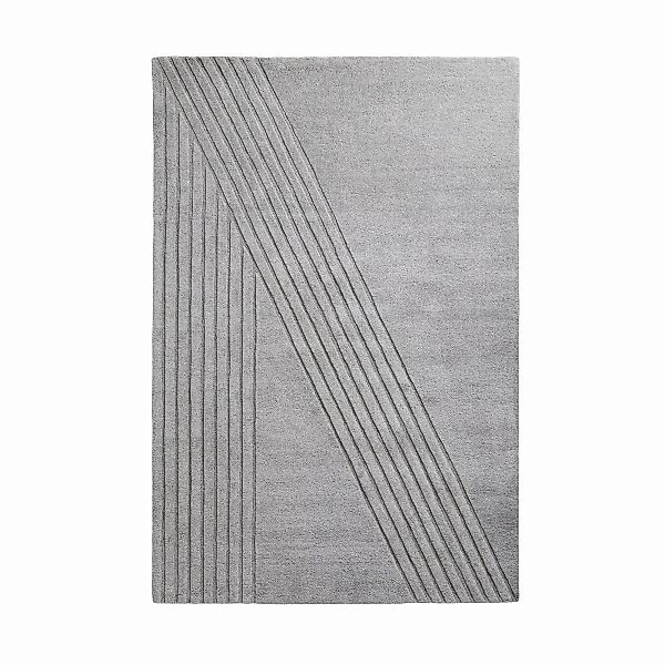Woud - Kyoto Teppich 300x200cm - grau/300x200cm günstig online kaufen