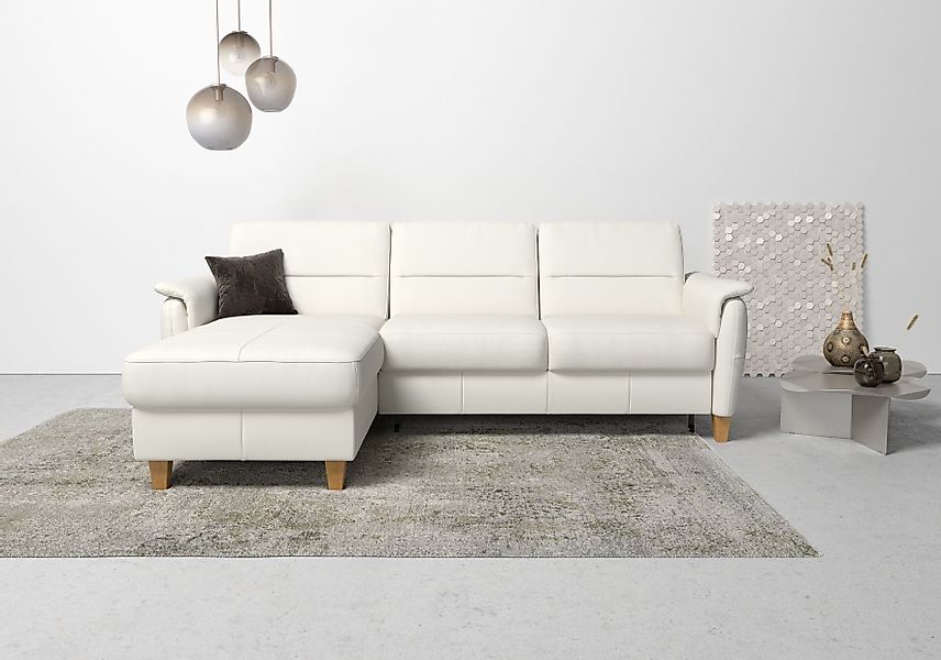 Home affaire Ecksofa Palmera L-Form, Federkern, günstig online kaufen