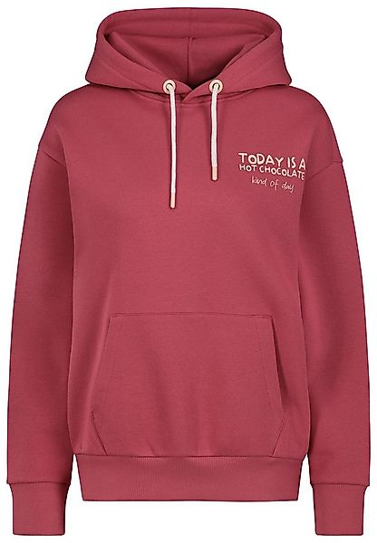 SUBLEVEL Kapuzenpullover Damen Kapuzenpullover Hoodie mit Getränkeprint Swe günstig online kaufen