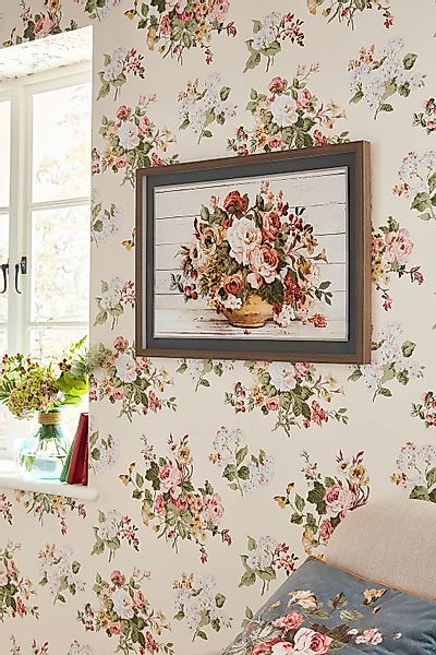 LAURA ASHLEY Bild mit Rahmen "Rosemore", (1 St.), Bilder 70x50cm günstig online kaufen