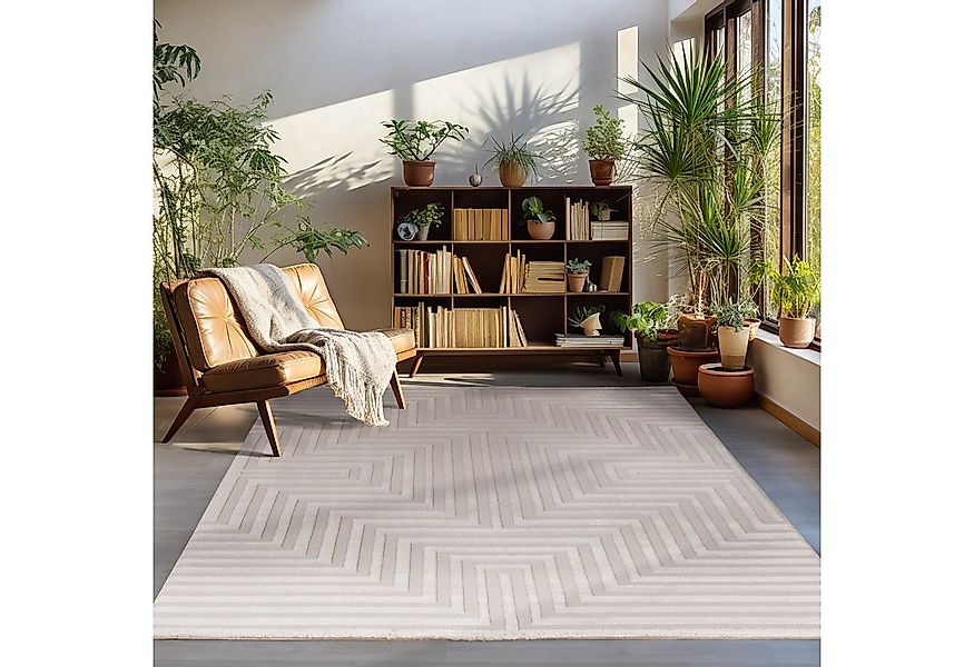 Carpettex Designteppich Geometrisch Design, Rechteckig, Höhe: 12 mm, Teppic günstig online kaufen