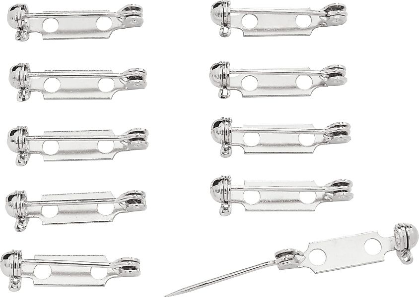 VBS Brosche, 10 Stück, 19 mm günstig online kaufen
