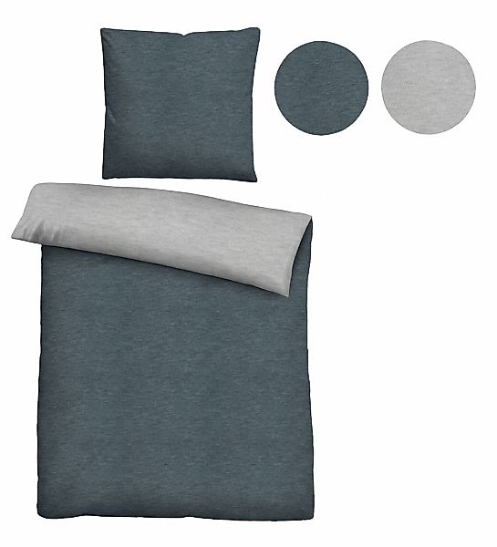 Castell - Markenbettwäsche Wendebettwäsche "0070732" 2 Stk. bügelfrei, 100 günstig online kaufen