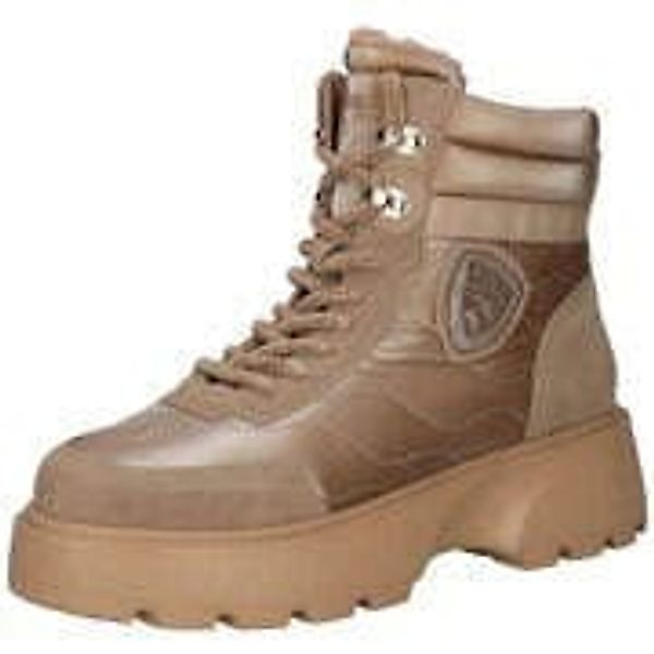 Blauer USA BLANCA03 Schnür Boots Damen beige günstig online kaufen