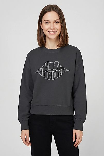 Pepe Jeans Sweatshirt "BERNIS", mit Rundhals, bestickt günstig online kaufen