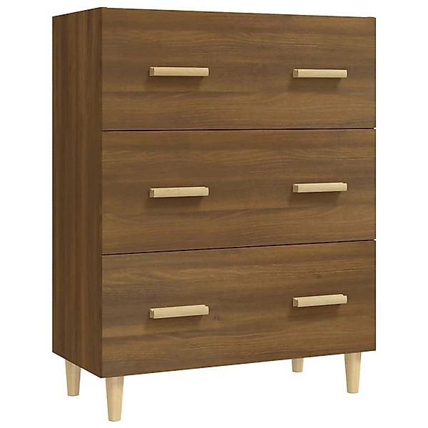 vidaXL Sideboard Braun Eichen-Optik 70x34x90 cm Holzwerkstoff 817347 günstig online kaufen