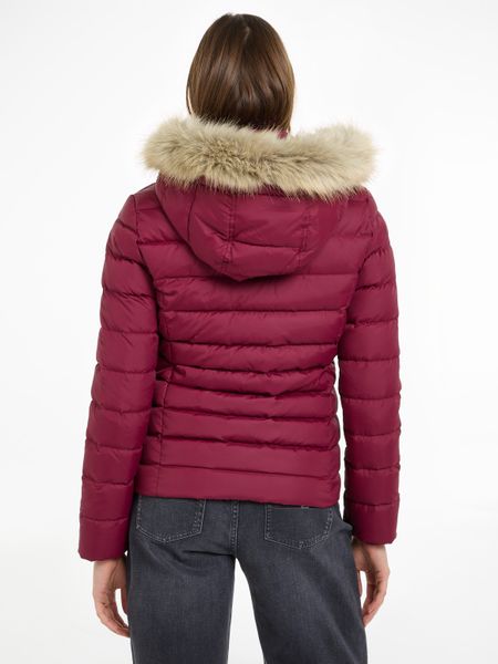 Tommy Jeans Steppjacke "TJW BASIC HOODED DOWN JACKET EXT" mit Kapuze mit Lo günstig online kaufen
