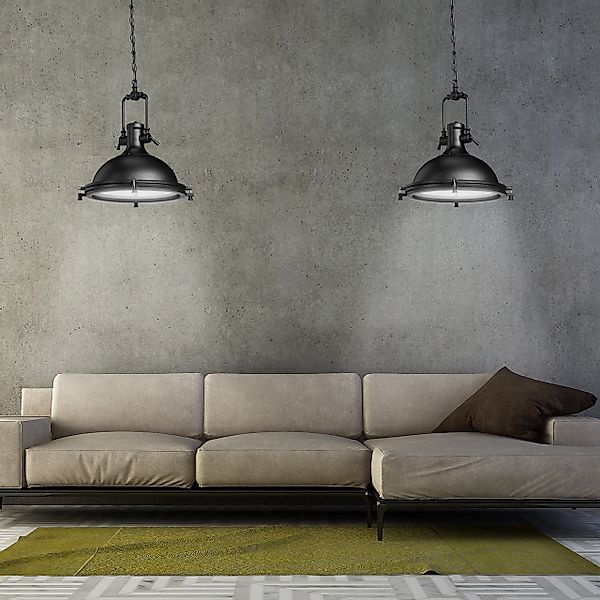 relaxdays Hängeleuchte Industrie Hängelampe im Retro günstig online kaufen