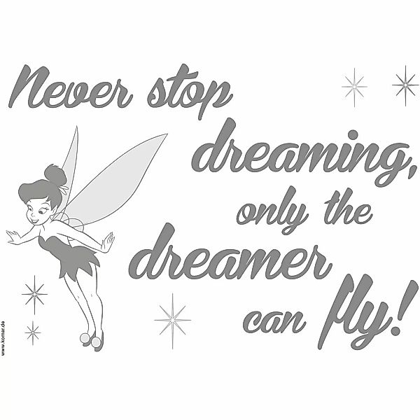 Komar Wandtattoo Disney Never stop dreaming günstig online kaufen