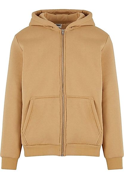 URBAN CLASSICS Sweatjacke Urban Classics Bonded Sherpa Zip Hoody günstig online kaufen