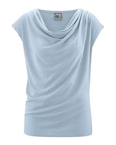 HempAge Wasserfallshirt DH268 Wasserfallausschnitt Top günstig online kaufen