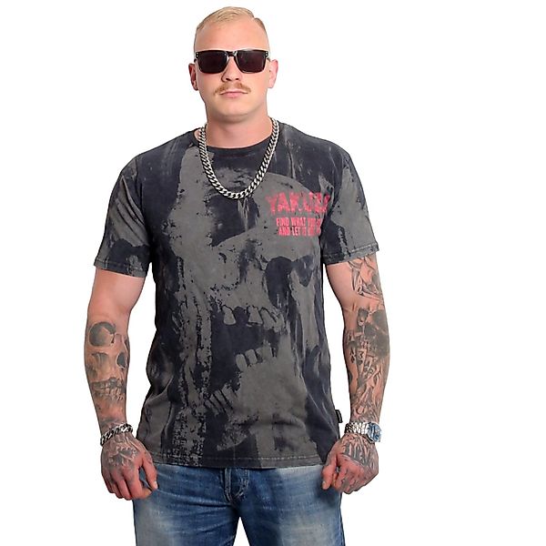 YAKUZA T-Shirt Crashed Skull in angesagter günstig online kaufen