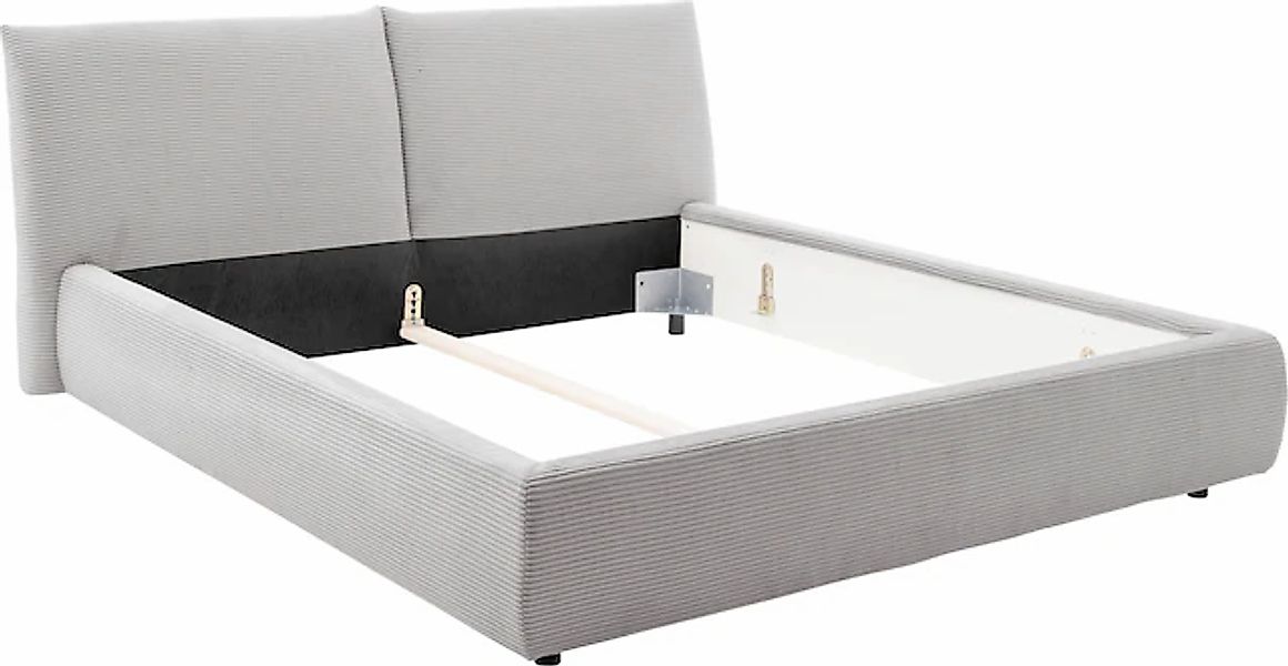 Home affaire Polsterbett "Priora in 4 Breiten bis 200cm" auch in NaturLEDER günstig online kaufen