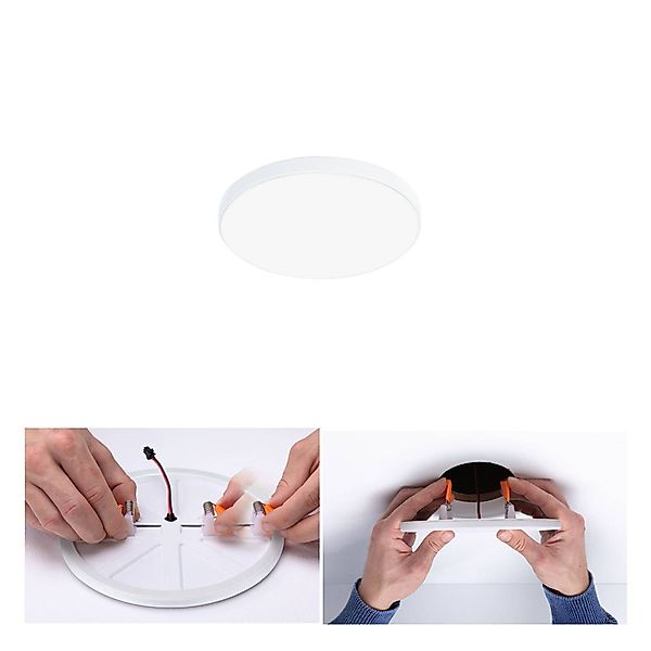 Paulmann LED Bad-Einbauleuchte »Veluna«, Schutzart IP44 spritzwassergeschüt günstig online kaufen