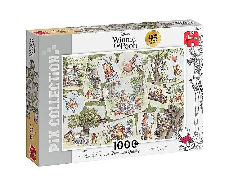 Jumbo Spiele Puzzle Disney Pix Collection Winnie the Pooh 95 Jahre Edition günstig online kaufen