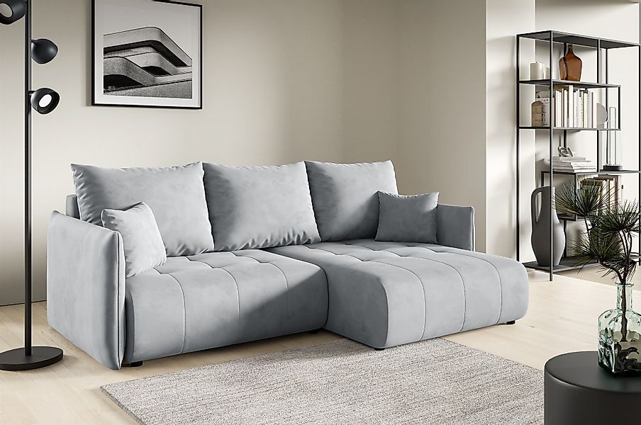 Fun Möbel Ecksofa Schlafsofa Sofa CANIO günstig online kaufen