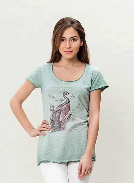 Wor-3087 Damen G.Dyed T-shirt günstig online kaufen
