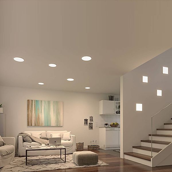 Paulmann LED Bad-Einbauleuchte »Veluna«, Schutzart IP44 spritzwassergeschüt günstig online kaufen