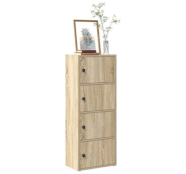 vidaXL Bücherregal, Bücherregal Sonoma-Eiche 40x24x102 cm Holzwerkstoff günstig online kaufen