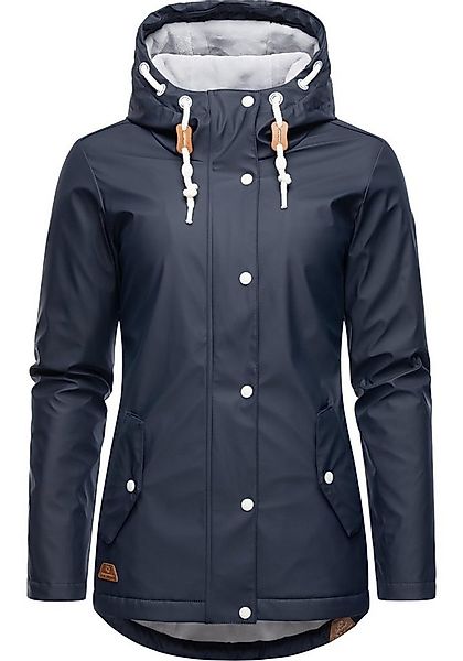 Ragwear Regenjacke Marge warm gefütterter Damen Winter Regenmantel günstig online kaufen