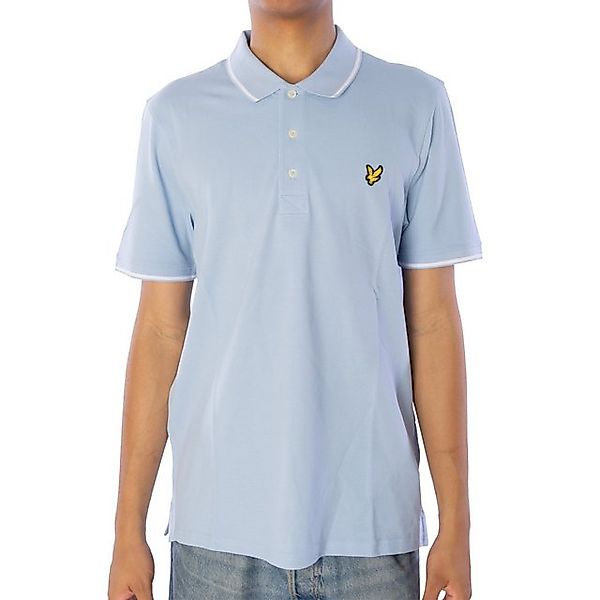 Lyle & Scott Poloshirt Poloshirt Lyle&Scott Tipped, G M, F ltblue/wht günstig online kaufen