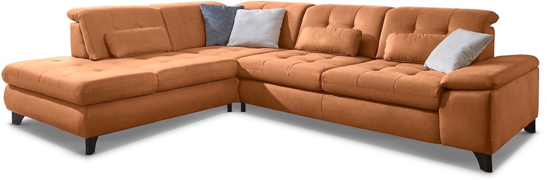 Die PlanBar Ecksofa "MP-IN18012 L-Form mit Federkern-Polsterung" wahlweise günstig online kaufen